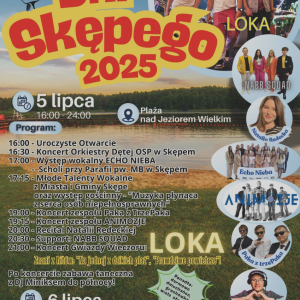 Dni Skępego 2025 - szczegółowe informacje